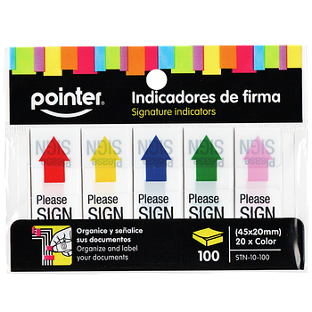 INDICADORES DE FIRMA STN-10-100