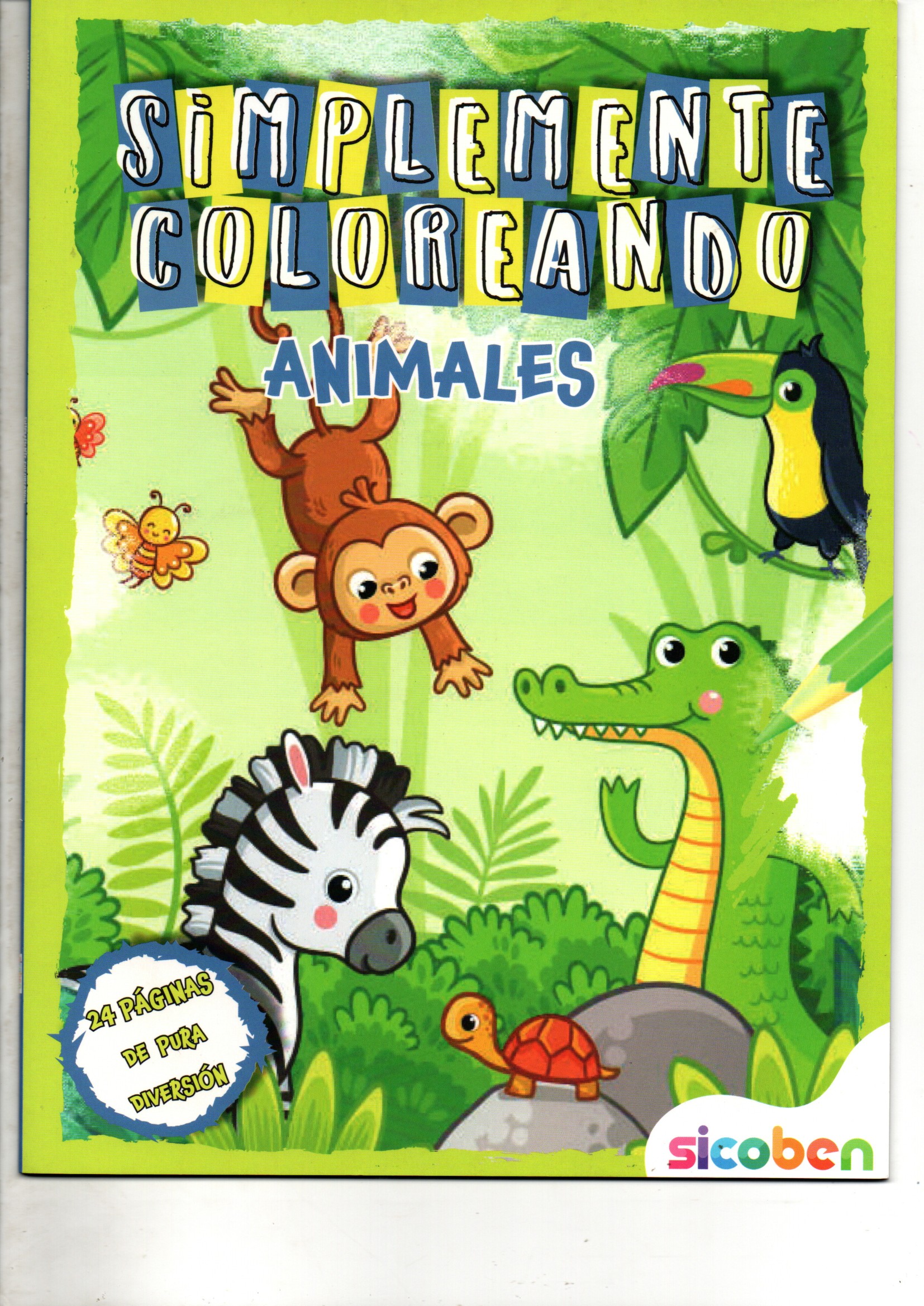 LIBRO DE COLORES 24 PAGINA (UNIDAD) 190173