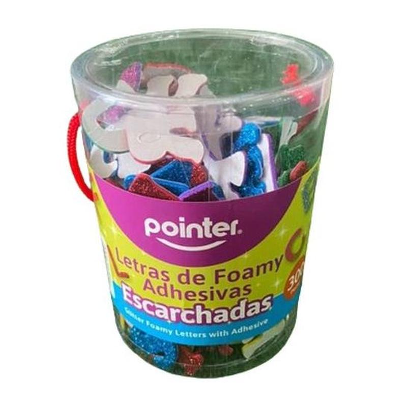 LETRAS DE FOAMY ADHESIVAS POINTER (UNIDAD) ANC-1650G