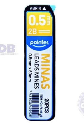 MINAS REPUESTO 0.5MM  (UNIDAD) PL-05-HB