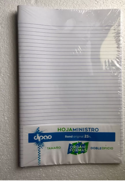 PAPEL MINISTRO