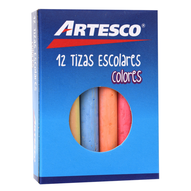 12 TIZAS ESCOLARES