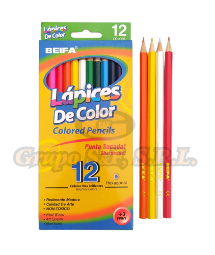 LAPICES DE COLORES LARGOS