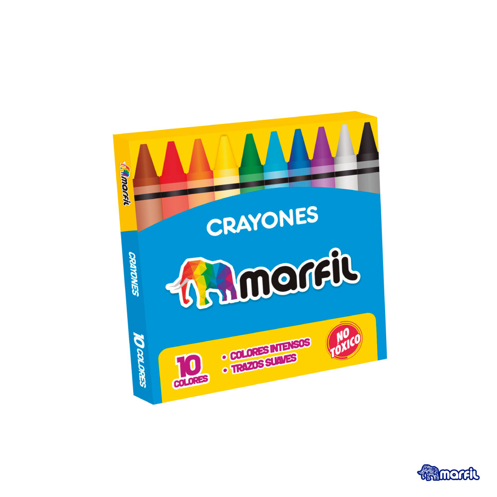 CRAYONES CORTOS