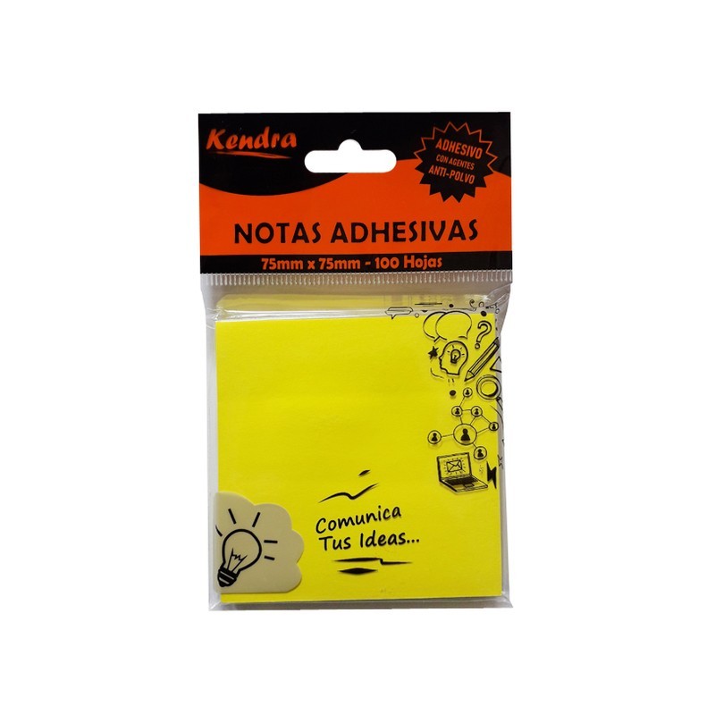 NOTAS AUTOADHESIVAS 75X75 PEQUEÑA