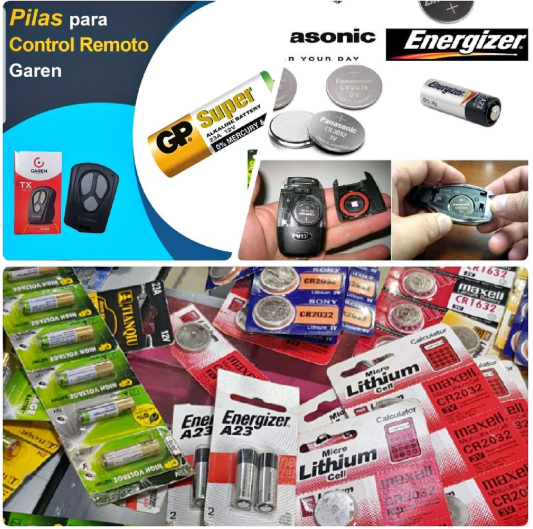 PILAS CONTROL REMOTO