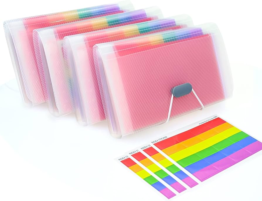 ARCHIVO ACORDEON PLASTICO MALETIN ARCHIVADOR