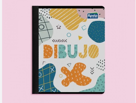 CUADERNO 144P DE DIBUJO ESTILO