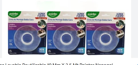 CINTA DOBLE CARA POINTER 1 LB PEQUEÑA CODIGO NMT-1915